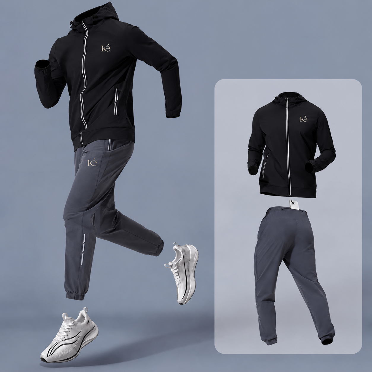 KOOLETÉ ACTIVE Everyday Motion Jacket & Jogger Set MENS