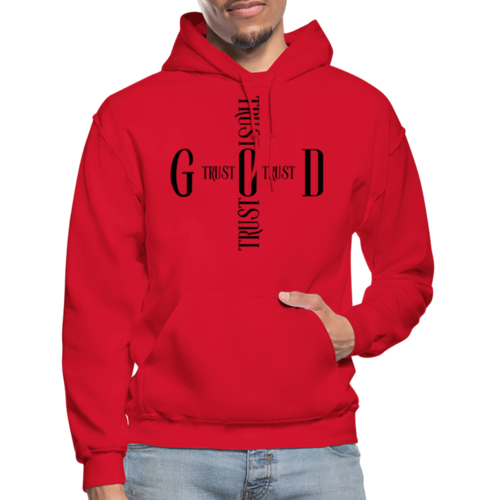 Mens Hoodie / Trust God Sweatshirt - S521545