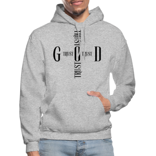 Mens Hoodie / Trust God Sweatshirt - S521545