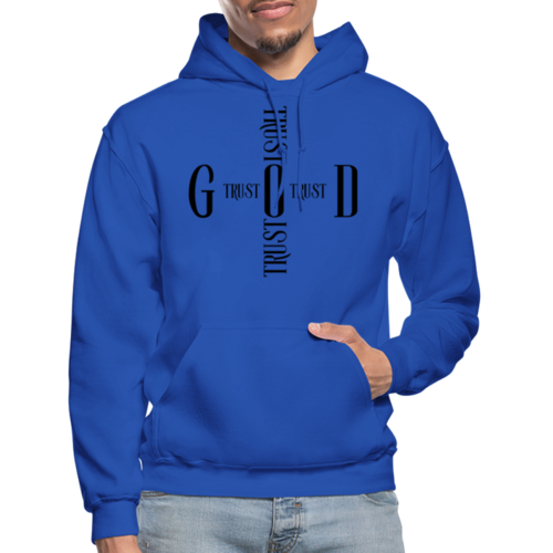 Mens Hoodie / Trust God Sweatshirt - S521545
