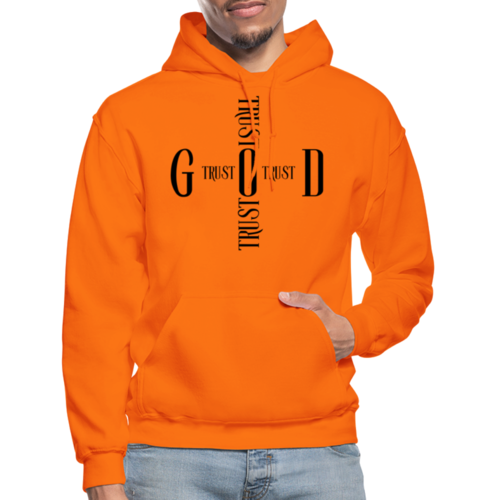 Mens Hoodie / Trust God Sweatshirt - S521545