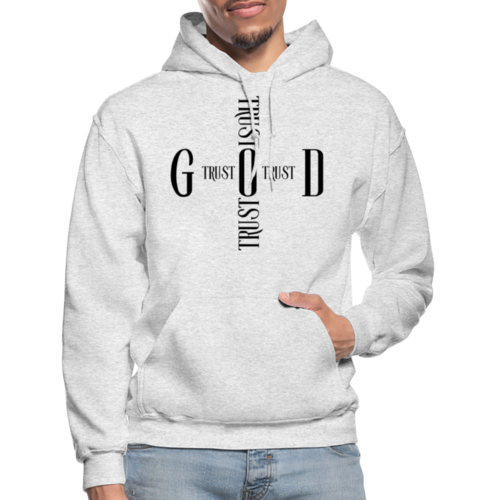 Mens Hoodie / Trust God Sweatshirt - S521545