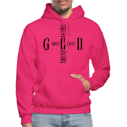 Mens Hoodie / Trust God Sweatshirt - S521545