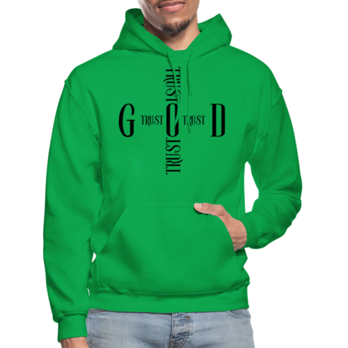Mens Hoodie / Trust God Sweatshirt - S521545